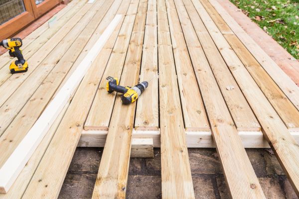 Cost of Damaged Deck Boards Repair in New Albany