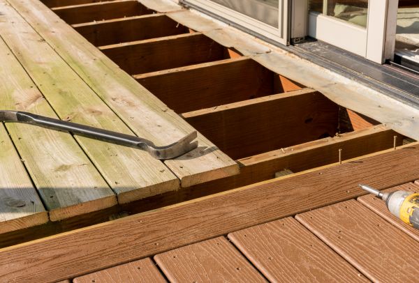Cost of Old Deck Repair in New Albany