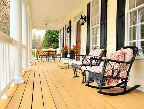Cost of Porch Construction in New Albany
