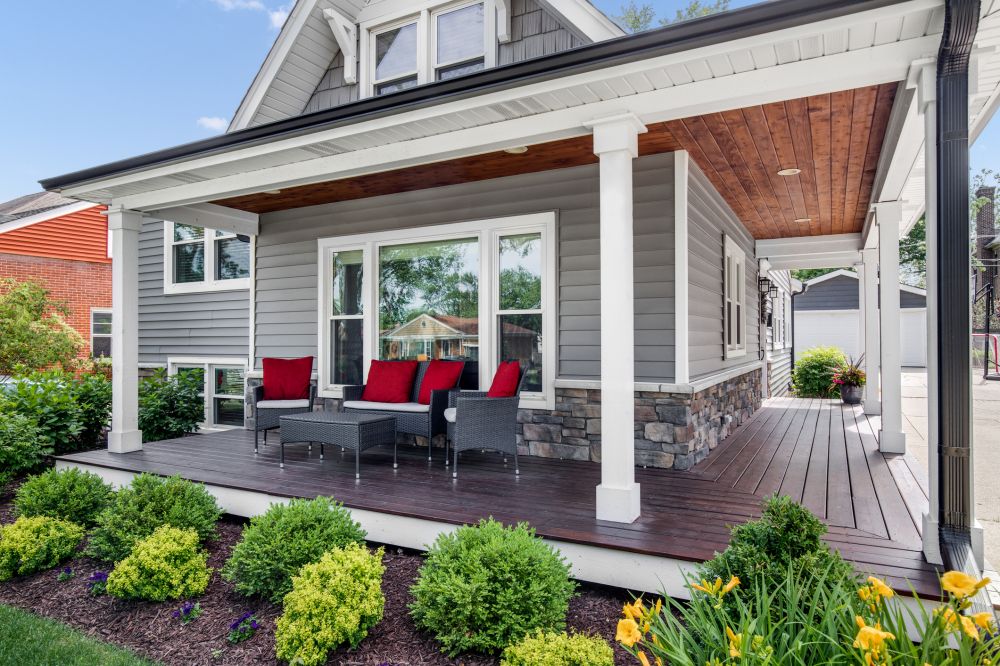 Porch Pillar Repair in New Albany