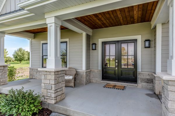 Porch Post Replacement in New Albany
