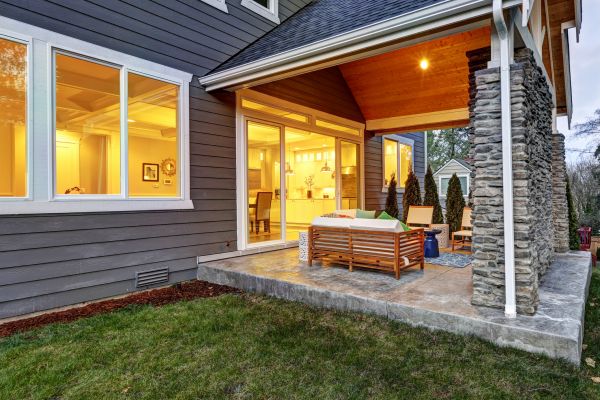 Cost of Back Porch Construction in New Albany
