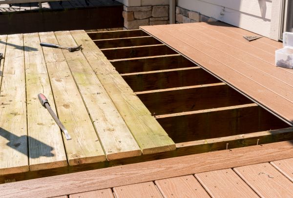 Cost of Deck Floor Replacement in New Albany