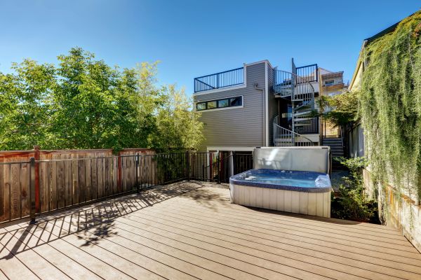 Cost of Hot Tub Deck Installation in New Albany
