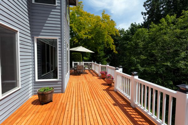 Cost of Cedar Deck Construction in New Albany
