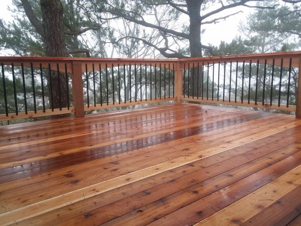 Cedar Deck Repair in New Albany